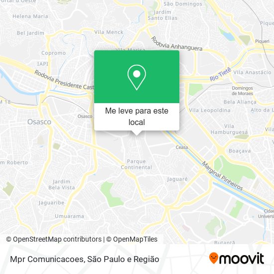 Mpr Comunicacoes mapa