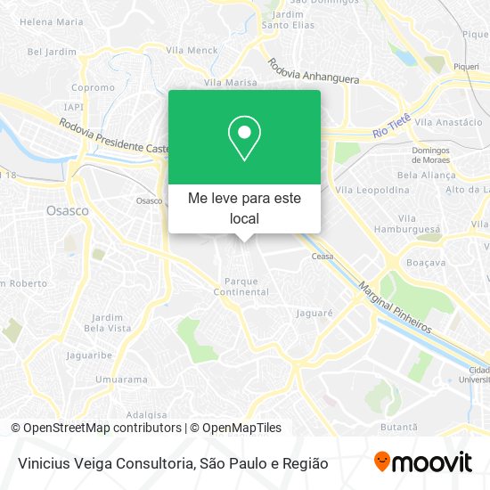 Vinicius Veiga Consultoria mapa