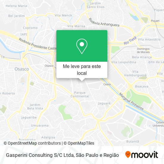 Gasperini Consulting S/C Ltda mapa