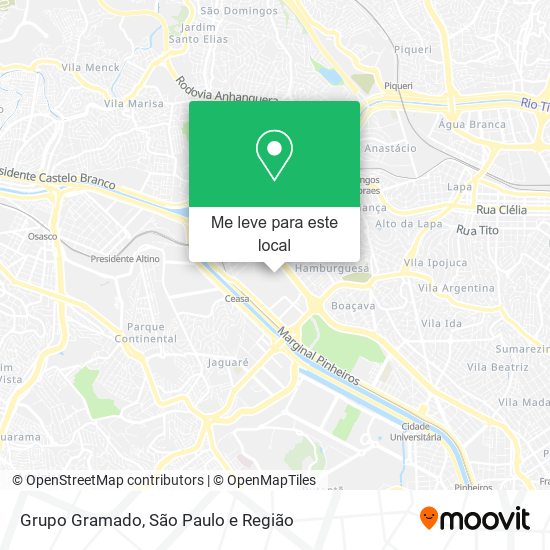 Grupo Gramado mapa