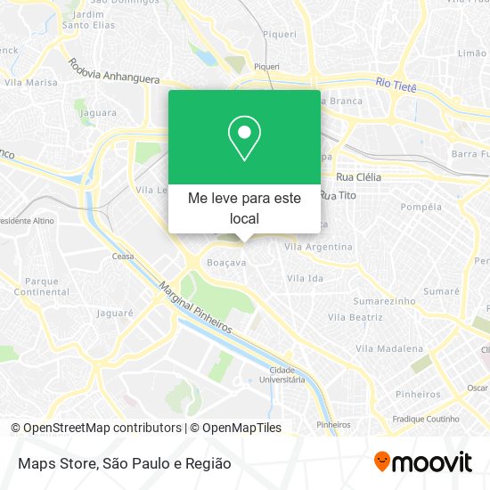 Maps Store mapa