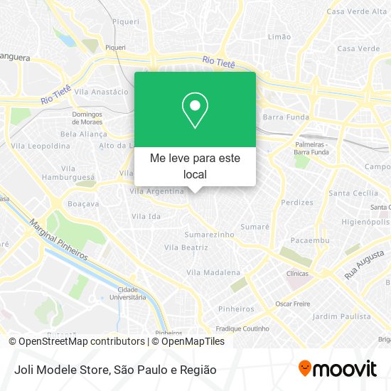 Joli Modele Store mapa