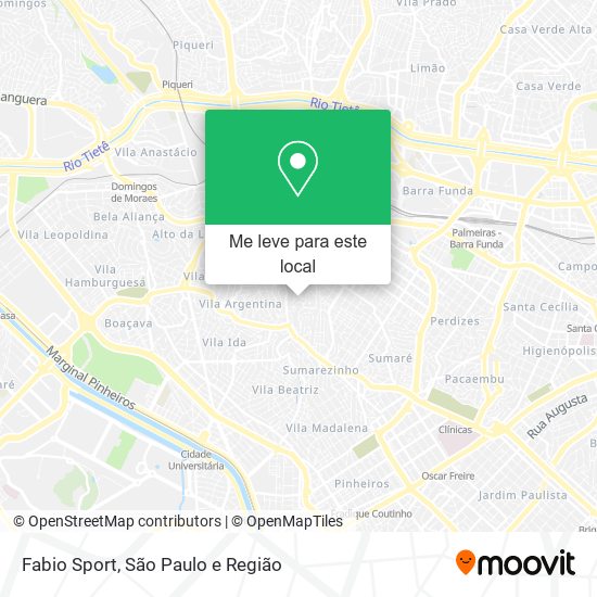 Fabio Sport mapa