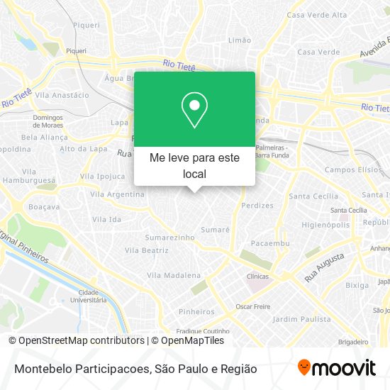 Montebelo Participacoes mapa