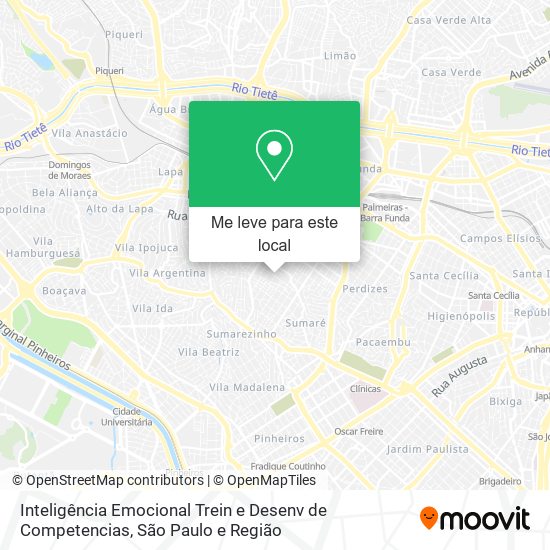 Inteligência Emocional Trein e Desenv de Competencias mapa