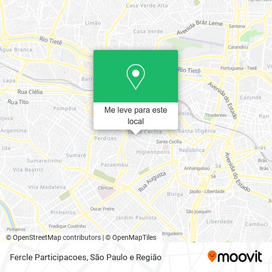 Fercle Participacoes mapa