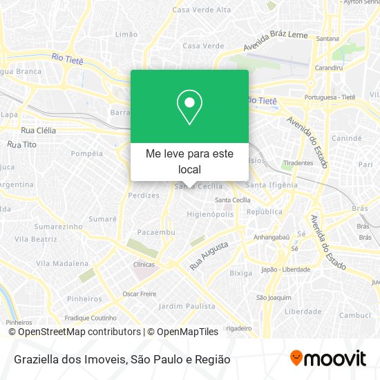 Graziella dos Imoveis mapa