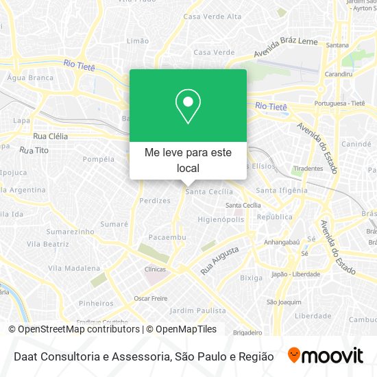 Daat Consultoria e Assessoria mapa