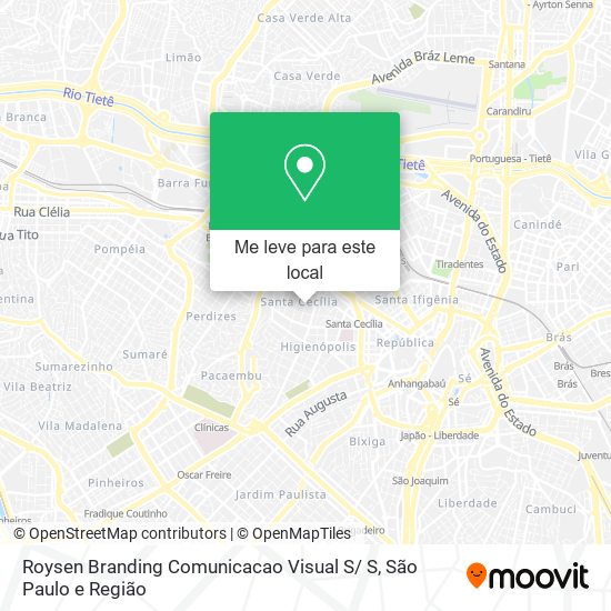 Roysen Branding Comunicacao Visual S/ S mapa