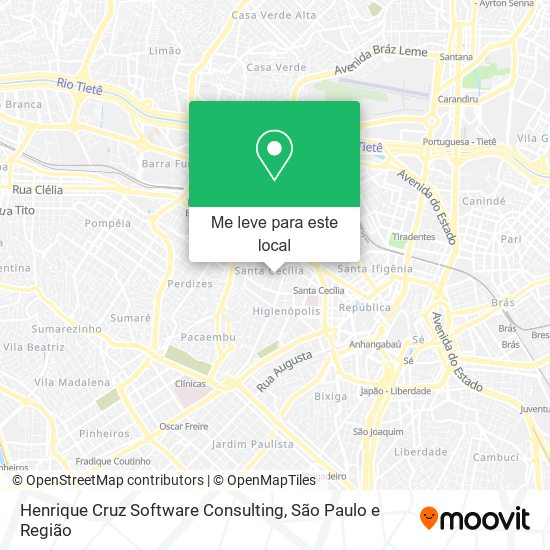 Henrique Cruz Software Consulting mapa