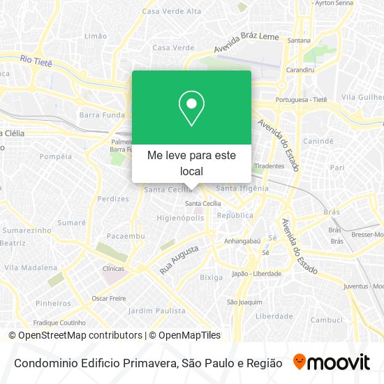 Condominio Edificio Primavera mapa
