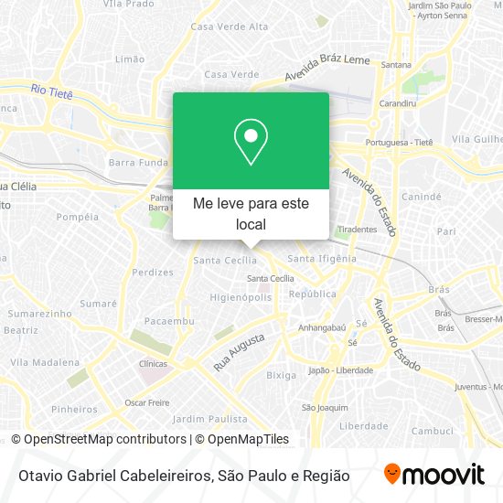 Otavio Gabriel Cabeleireiros mapa