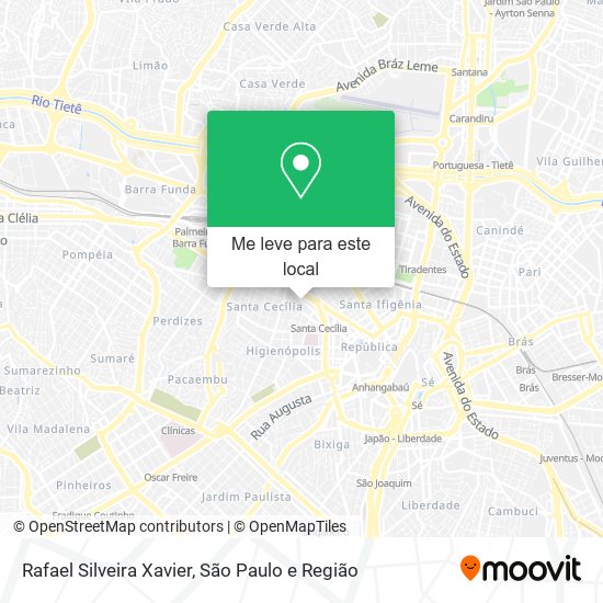 Rafael Silveira Xavier mapa
