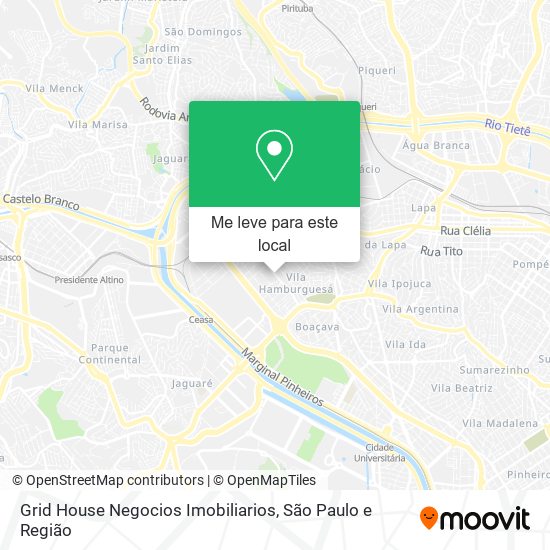 Grid House Negocios Imobiliarios mapa