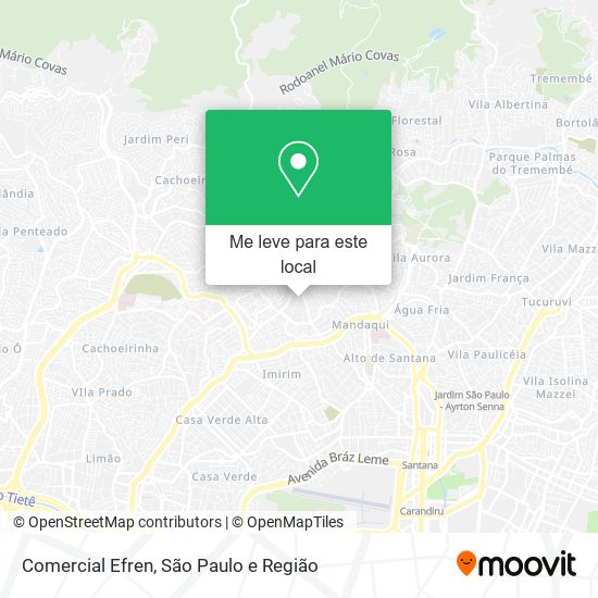 Comercial Efren mapa