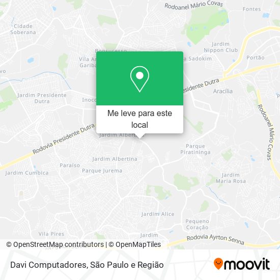 Davi Computadores mapa