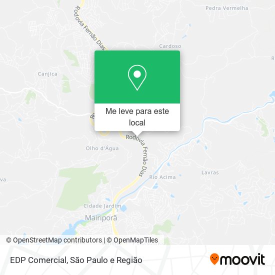 EDP Comercial mapa