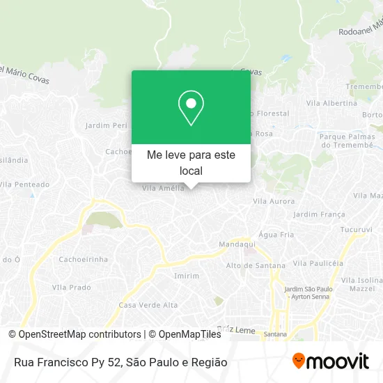 Rua Francisco Py 52 mapa