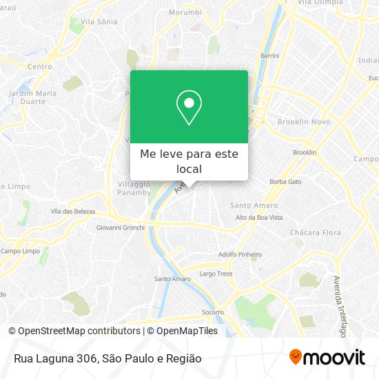 Rua Laguna 306 mapa