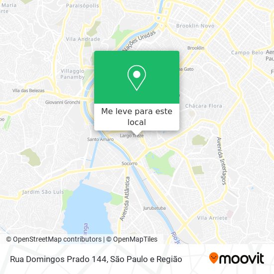 Rua Domingos Prado 144 mapa