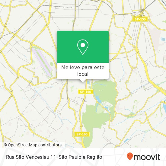 Rua São Venceslau 11 mapa