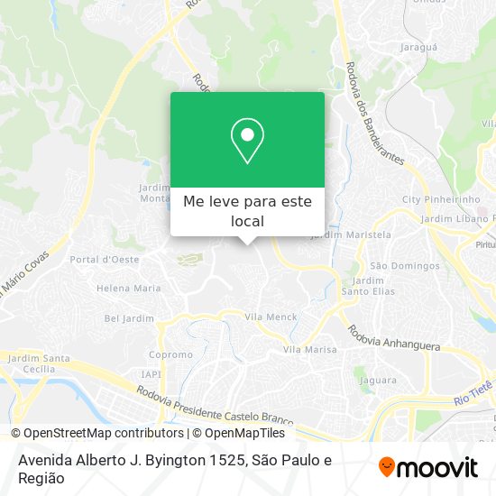 Avenida Alberto J. Byington 1525 mapa