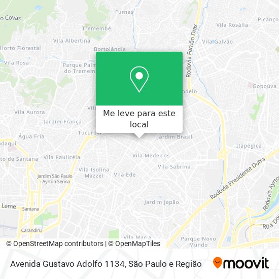 Avenida Gustavo Adolfo 1134 mapa