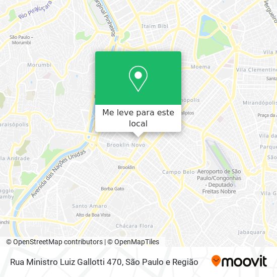 Rua Ministro Luiz Gallotti 470 mapa