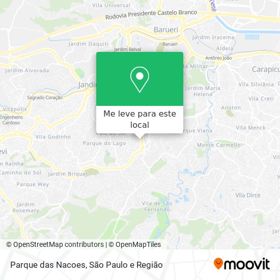 Parque das Nacoes mapa