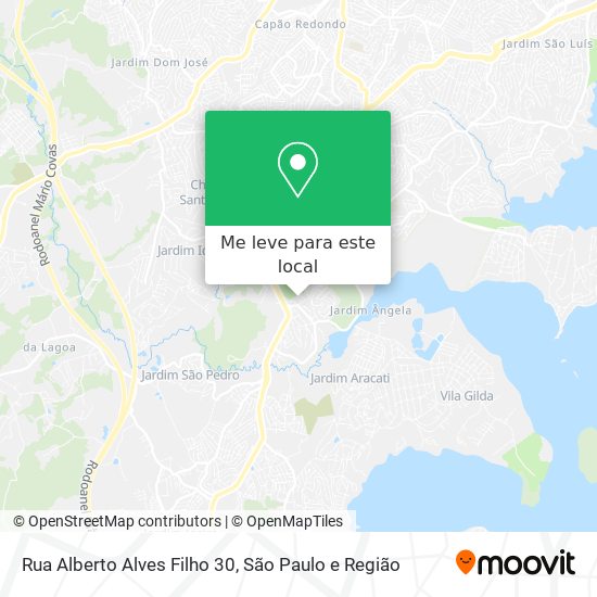 Rua Alberto Alves Filho 30 mapa