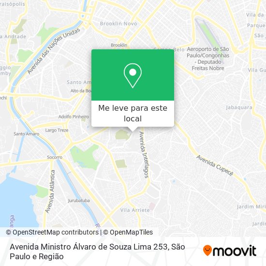 Avenida Ministro Álvaro de Souza Lima 253 mapa