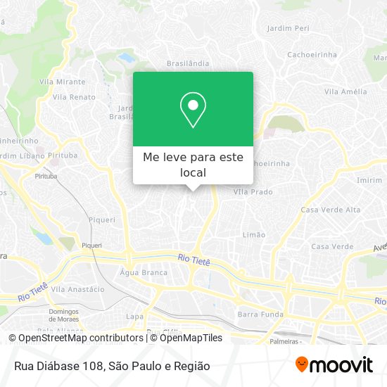 Rua Diábase 108 mapa