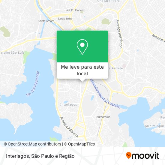 Interlagos mapa