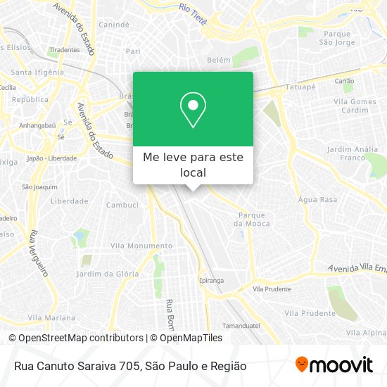 Rua Canuto Saraiva 705 mapa