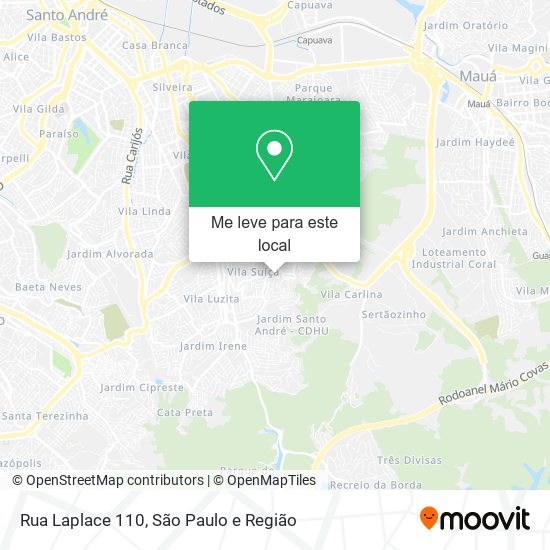 Rua Laplace 110 mapa