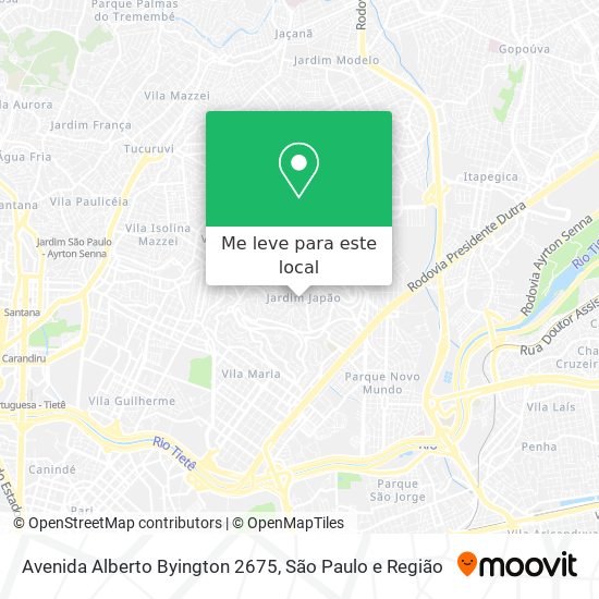 Avenida Alberto Byington 2675 mapa