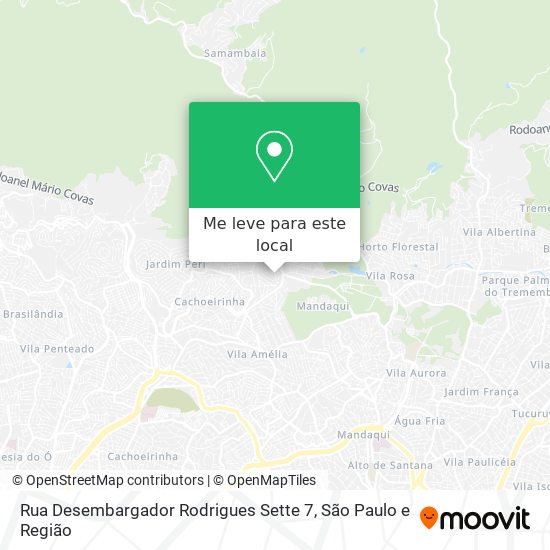 Rua Desembargador Rodrigues Sette 7 mapa