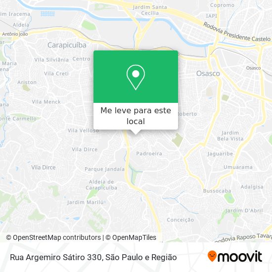 Rua Argemiro Sátiro 330 mapa