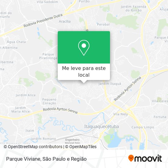Parque Viviane mapa