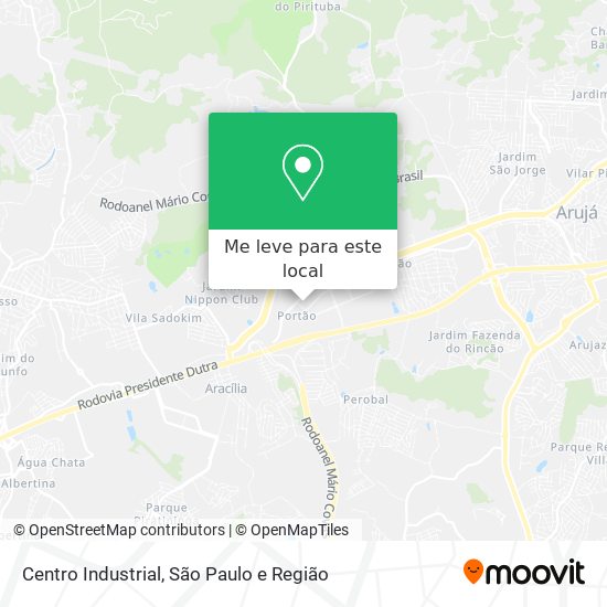 Centro Industrial mapa