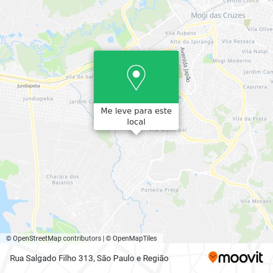 Rua Salgado Filho 313 mapa