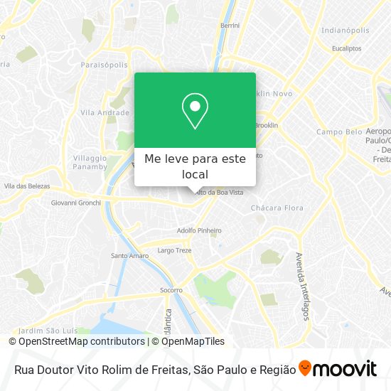 Rua Doutor Vito Rolim de Freitas mapa