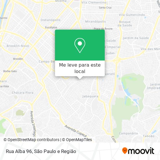 Rua Alba 96 mapa