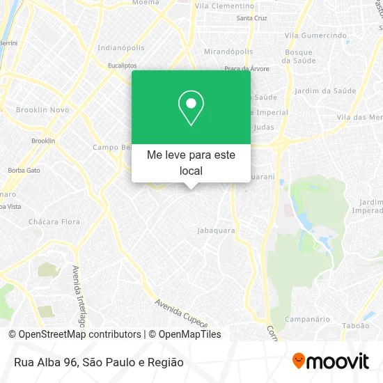 Rua Alba 96 mapa