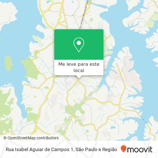Rua Isabel Aguiar de Campos 1 mapa