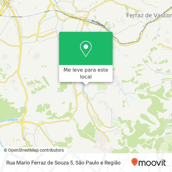 Rua Mario Ferraz de Souza 5 mapa