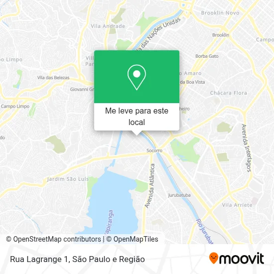 Rua Lagrange 1 mapa