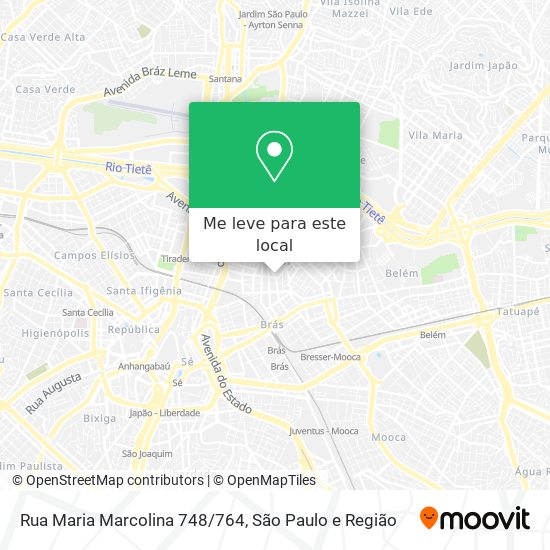 Rua Maria Marcolina 748/764 mapa