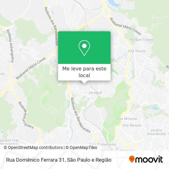 Rua Domênico Ferrara 31 mapa