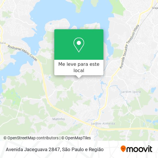Avenida Jaceguava 2847 mapa
